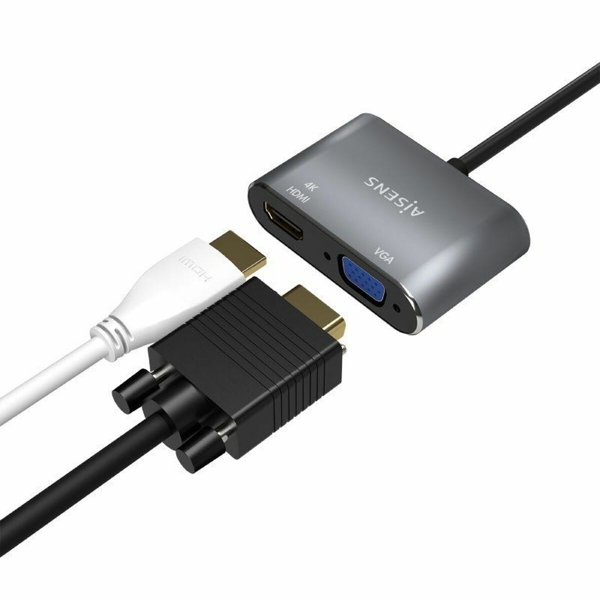 Adapter HDMI till VGA Aisens A109-0627 Grå